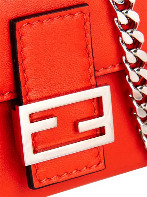 orange fendi purse|fendi women purse.